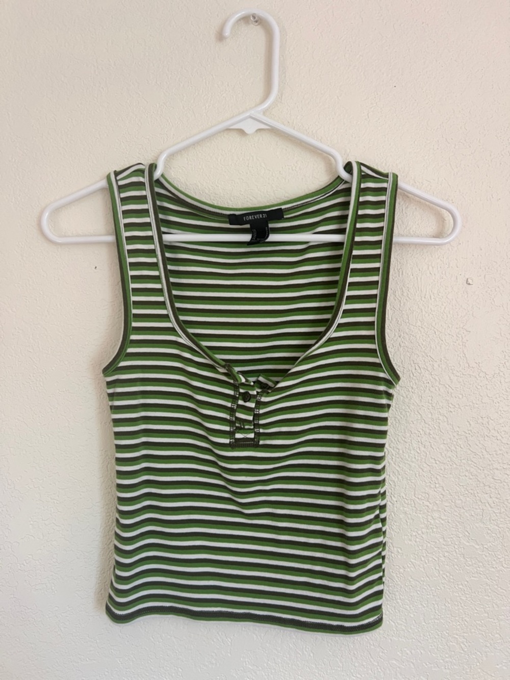 Forever 21 Striped Tank Top